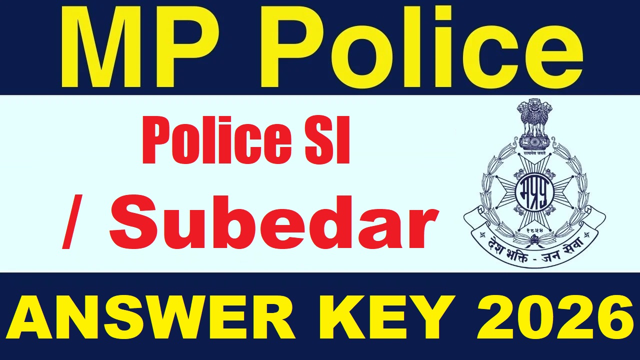 MPESB Police SI and Subedar Result 2026 – Out