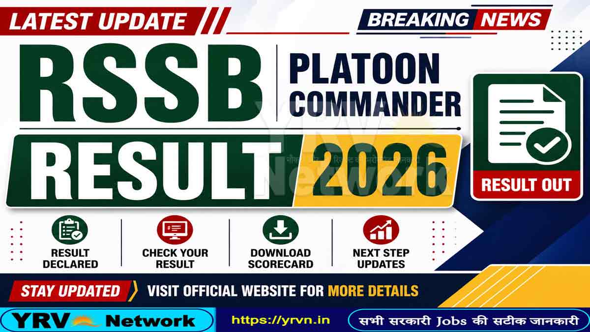 RSSB Platoon Commander Result 2026